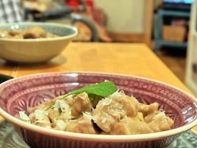 Kastanien-Gnocchi mit Salbei-Butter-Sauce - Rezept - Bild Nr. 17