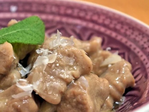 Kastanien-Gnocchi mit Salbei-Butter-Sauce - Rezept