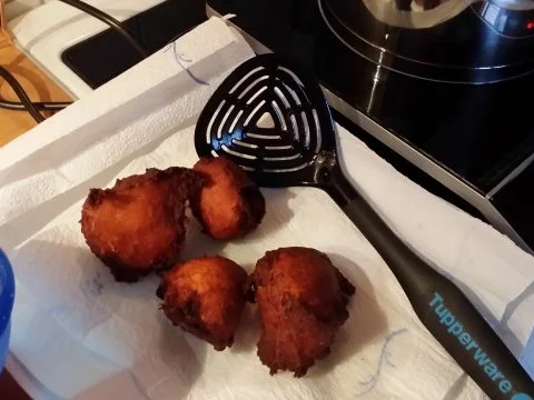 Rezept: Quarkkeulchen Bild Nr. 2 Quarkkeulchen - Rezept - Bild Nr. 2