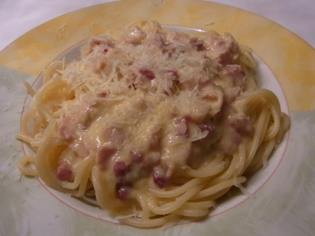 Spagetti Carbonara - Rezept