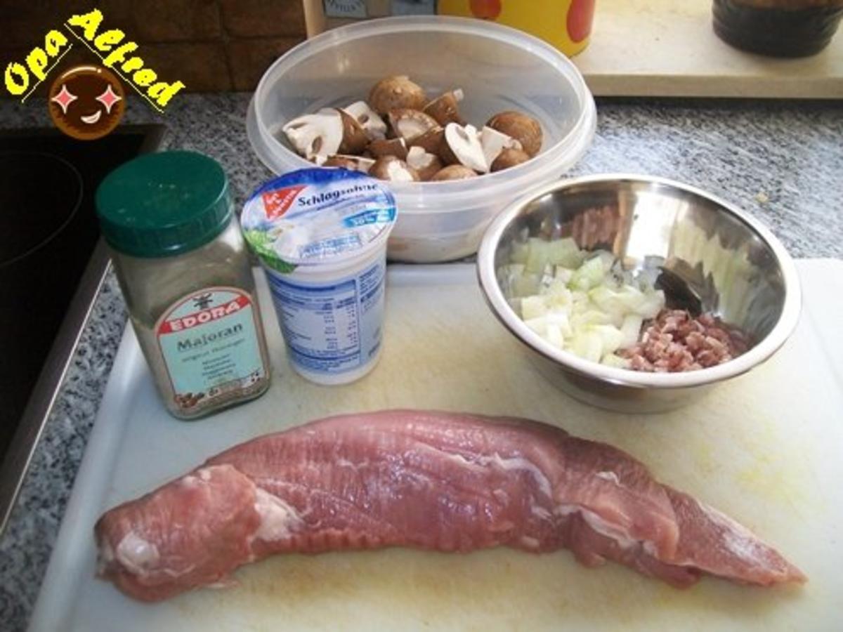 Fleisch: Schweinelendchen mit Steinpilzchampion - Rezept - Bild Nr. 7