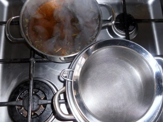 Rezept: "Oma - Friede`s" - Rahm - Wachsbohnen - Gemüse (Rzpt. um 1936) Bild Nr. 4 "Oma - Friede`s" - Rahm - Wachsbohnen - Gemüse (Rzpt. um 1936) - Rezept - Bild Nr. 4