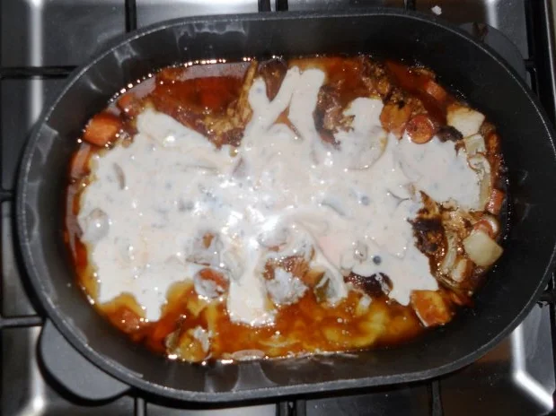 Rezept: "Oma - Friede`s" - Kaninchenbraten in Sahnesauce (Rzpt. um 1936) Bild Nr. 17 "Oma - Friede`s" - Kaninchenbraten in Sahnesauce (Rzpt. um 1936) - Rezept - Bild Nr. 17