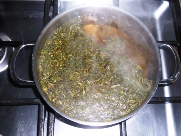 Rezept: "Oma - Friede`s" - Kaninchenbraten in Sahnesauce (Rzpt. um 1936) Bild Nr. 27 "Oma - Friede`s" - Kaninchenbraten in Sahnesauce (Rzpt. um 1936) - Rezept - Bild Nr. 27