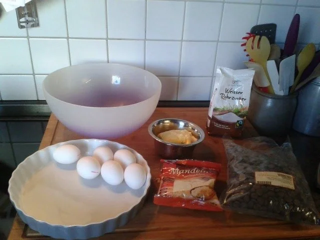 Schokoladen Tarte (ohne Mehl) - Schokoladenkuchen - Rezept - Bild Nr. 2