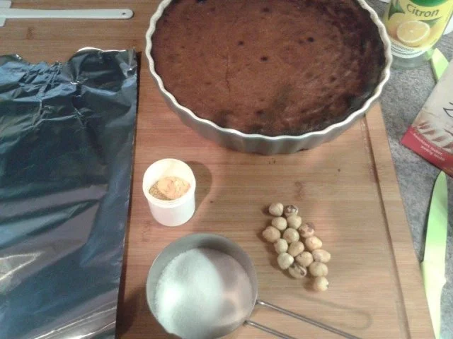 Schokoladen Tarte (ohne Mehl) - Schokoladenkuchen - Rezept - Bild Nr. 8