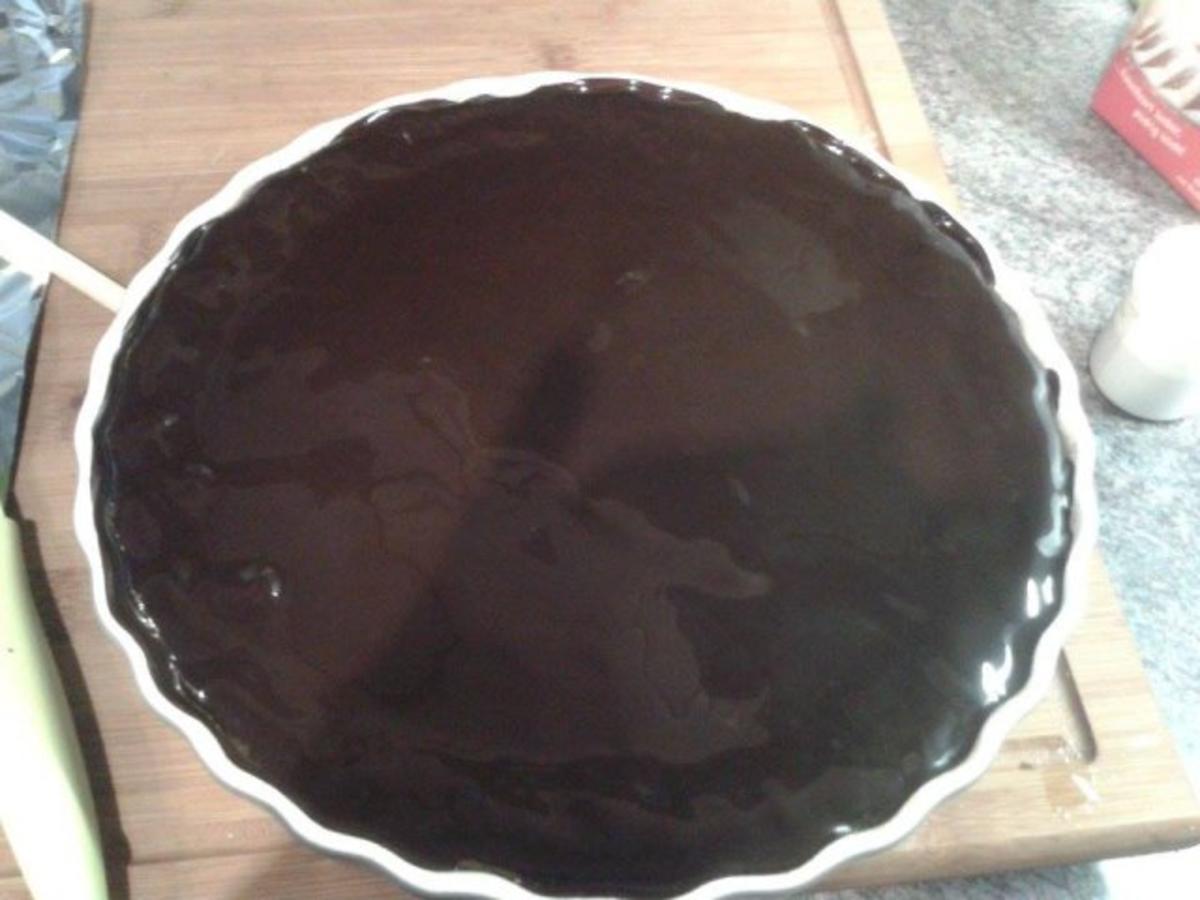 Schokoladen Tarte (ohne Mehl) - Schokoladenkuchen - Rezept - Bild Nr. 9