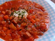 Rezept: Suppen/Eintรถpfe: Bunter Linsen-Sรผรkartoffel-Eintopf Suppen/Eintรถpfe: Bunter Linsen-Sรผรkartoffel-Eintopf - Rezept