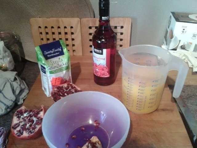 Orangen-Granatapfel-Brotaufstrich - Gelee - - Rezept - Bild Nr. 2