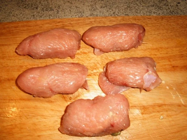 Putenröllchen mit Teewurstfüllung - Rezept - Bild Nr. 4