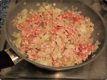 Rezept: ※ Käse-Lauch-Hack Suppe mit Ricotta-Petersilie Klößchen ※ Bild Nr. 6 ※ Käse-Lauch-Hack Suppe mit Ricotta-Petersilie Klößchen ※ - Rezept - Bild Nr. 6