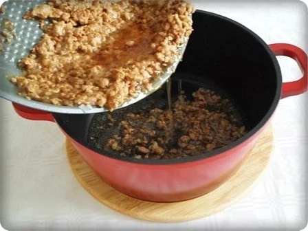 Rezept: ※ Käse-Lauch-Hack Suppe mit Ricotta-Petersilie Klößchen ※ Bild Nr. 7 ※ Käse-Lauch-Hack Suppe mit Ricotta-Petersilie Klößchen ※ - Rezept - Bild Nr. 7