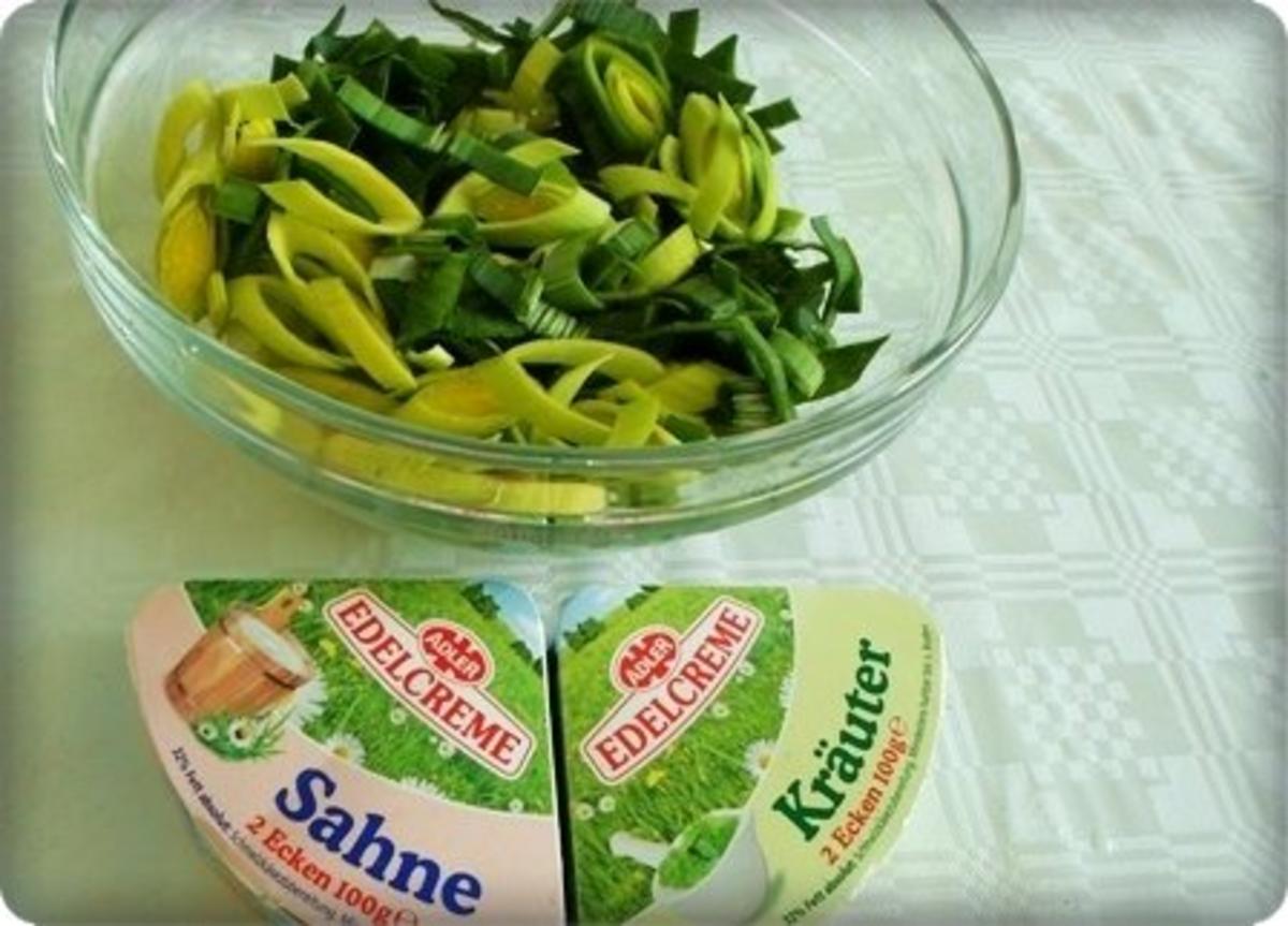※ Käse-Lauch-Hack Suppe mit Ricotta-Petersilie Klößchen ※ - Rezept - Bild Nr. 11