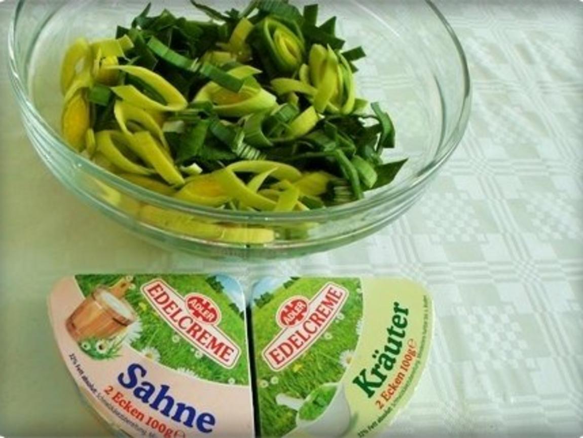 Käse Lauch Hack Suppe mit Ricotta Petersilie Klößchen ※ - einfach - von ...