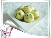 Ricotta-Petersilie Klößchen = als vielseitige Beilage - Rezept