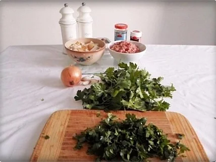 ㋡ Selbstgemachte schwäbische Maultaschen mit Hack-Petersilie Füllung ㋡ - Rezept - Bild Nr. 3