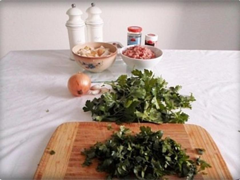 ㋡ Selbstgemachte schwäbische Maultaschen mit Hack Petersilie Füllung ㋡ ...