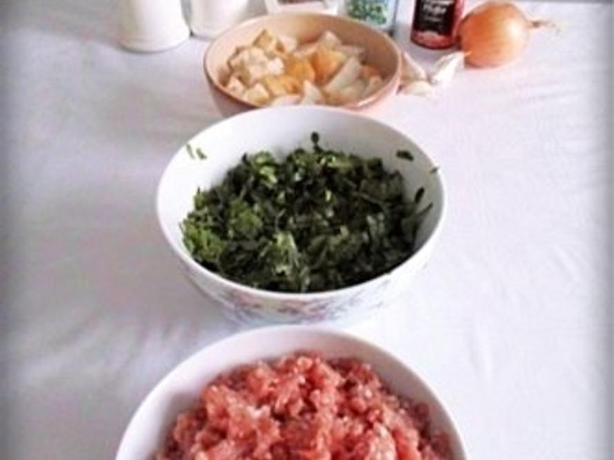 ㋡ Selbstgemachte schwäbische Maultaschen mit Hack Petersilie Füllung ㋡ ...