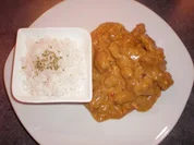 Putengeschnetzeltes mit Currybanane - Rezept