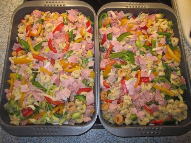 Rezept: Bunter Tortellini-Auflauf Bild Nr. 7 Bunter Tortellini-Auflauf - Rezept - Bild Nr. 7