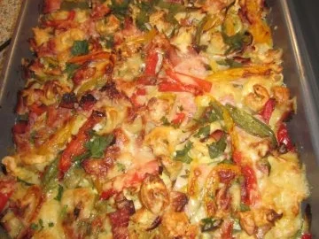 Rezept: Bunter Tortellini-Auflauf Bunter Tortellini-Auflauf - Rezept