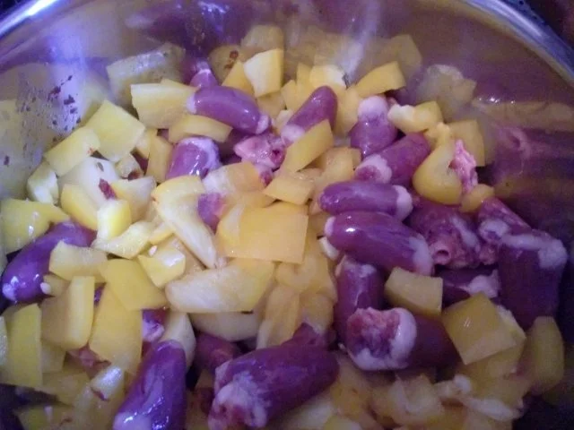 Hähnchenherzen - Eintopf - Rezept - Bild Nr. 4