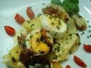 Rezept: Kartoffel-Eier- Fleischwurstauflauf Kartoffel-Eier- Fleischwurstauflauf - Rezept