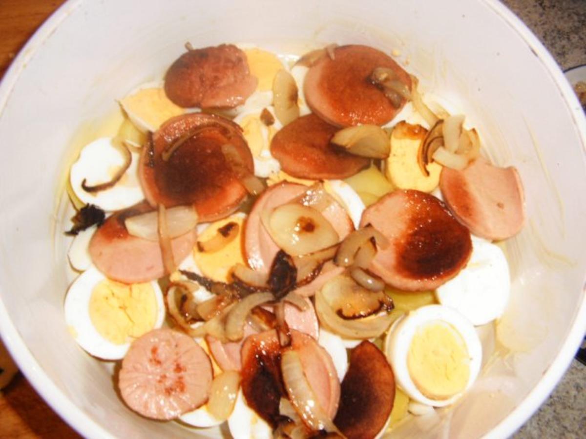 Kartoffel-Eier- Fleischwurstauflauf - Rezept - Bild Nr. 6
