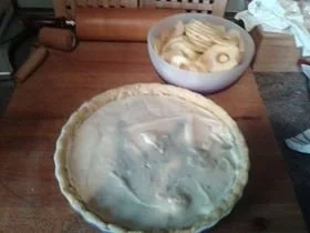 Rezept: Apfel-Granatapfel-Tarte Bild Nr. 5 Apfel-Granatapfel-Tarte - Rezept - Bild Nr. 5