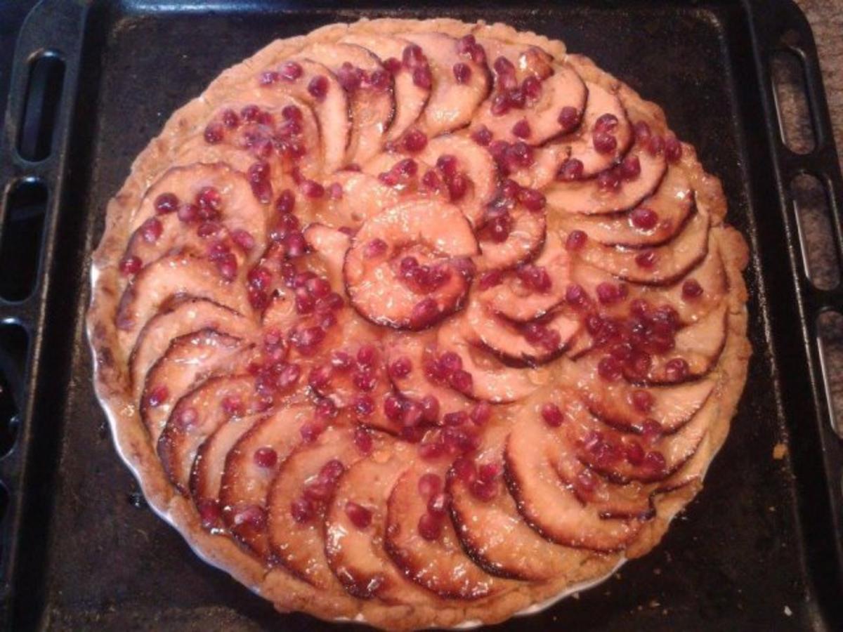 Apfel-Granatapfel-Tarte - Rezept - Bild Nr. 8