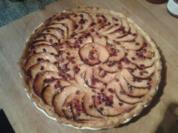 Apfel-Granatapfel-Tarte - Rezept