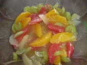 Rezept: Linsensalat mit Südfrüchten ! Linsensalat mit Südfrüchten ! - Rezept