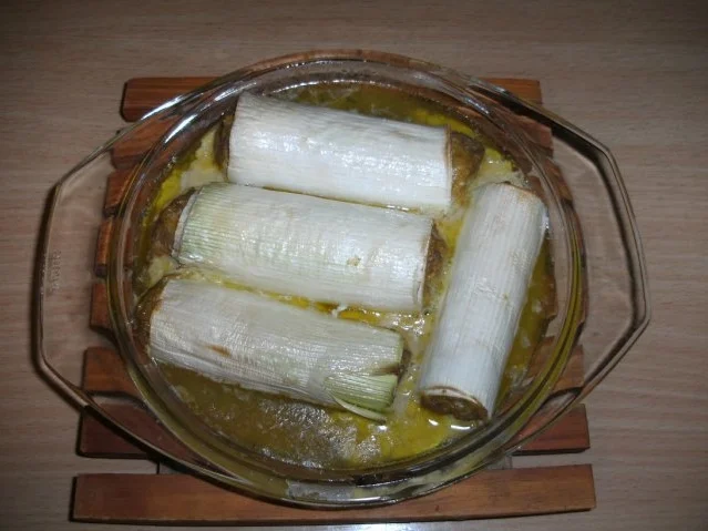 Fleisch: Lammhack in Lauchröllchen mit orientalischen Gewürzen - Rezept