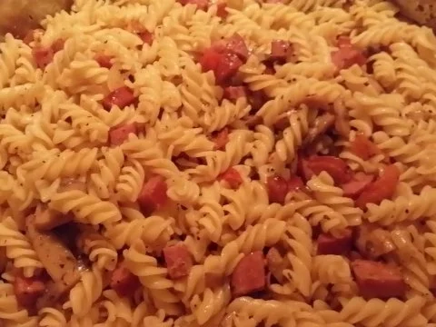 Gebratene Nudeln mit Cabanossi - Rezept - Bild Nr. 6