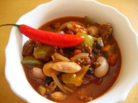 Bohnensymphonie mit Pepp - Rezept