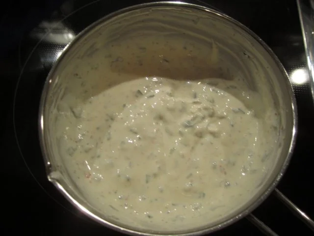 Rezept: Schnittlauch - Knoblauch - Dip Schnittlauch - Knoblauch - Dip - Rezept