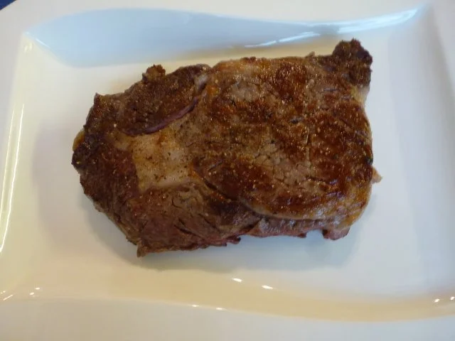 Rezept: Entrecote vom Gallowayrind mit der 80 Grad-Methode zubereitet Bild Nr. 7 Entrecote vom Gallowayrind mit der 80 Grad-Methode zubereitet - Rezept - Bild Nr. 7