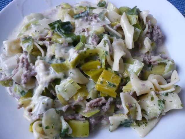 Rezept: Porree-Nudel-Pfanne Bild Nr. 7 Porree-Nudel-Pfanne - Rezept - Bild Nr. 7