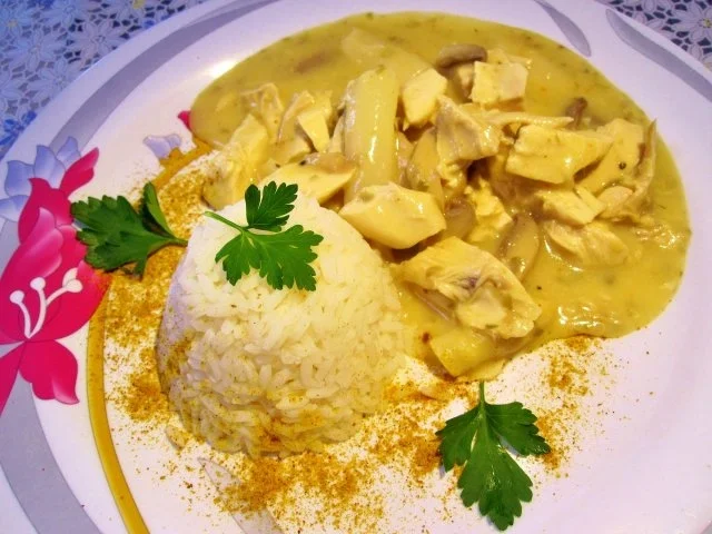 Rezept: Ragout vom Maishuhn mit Spargel Bild Nr. 6 Ragout vom Maishuhn mit Spargel - Rezept - Bild Nr. 6