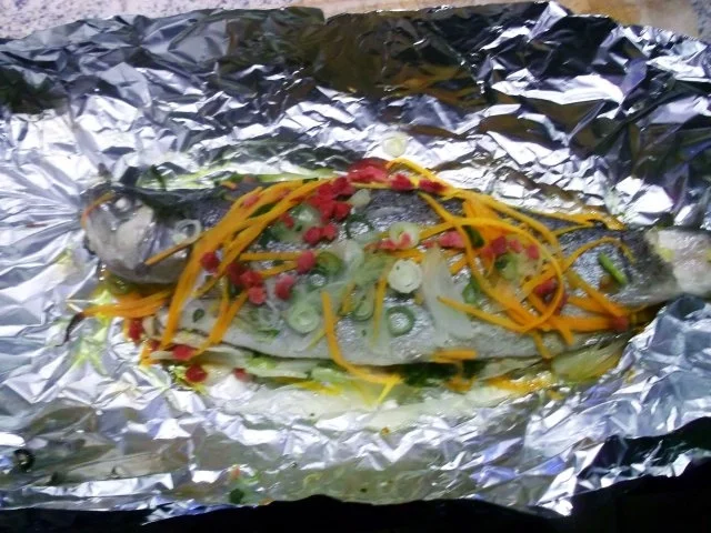 Rezept: Folienforelle mit Wurzelgemüse Bild Nr. 2 Folienforelle mit Wurzelgemüse - Rezept - Bild Nr. 2