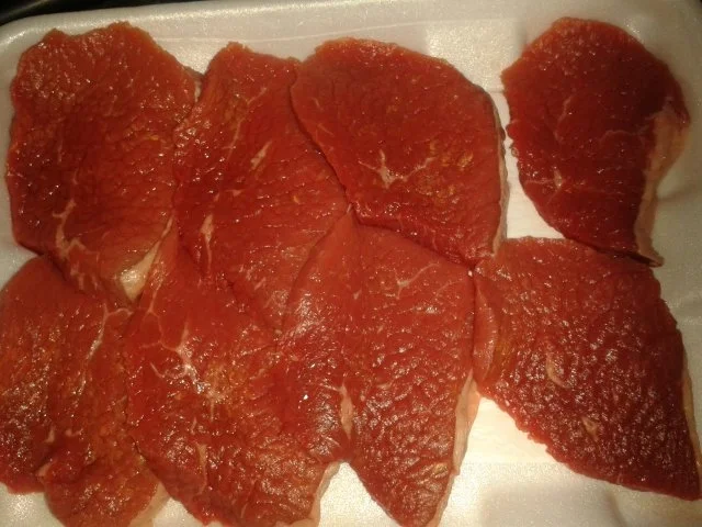 Rindschnitzel in grüner Pfeffer Sauce - Rezept - Bild Nr. 3