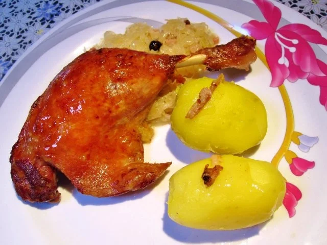 Confit de Pato - auf Sauerkraut ... - Rezept - Bild Nr. 7