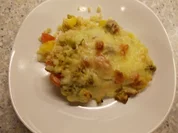 Bulgurauflauf mit buntem Gemüse - Rezept