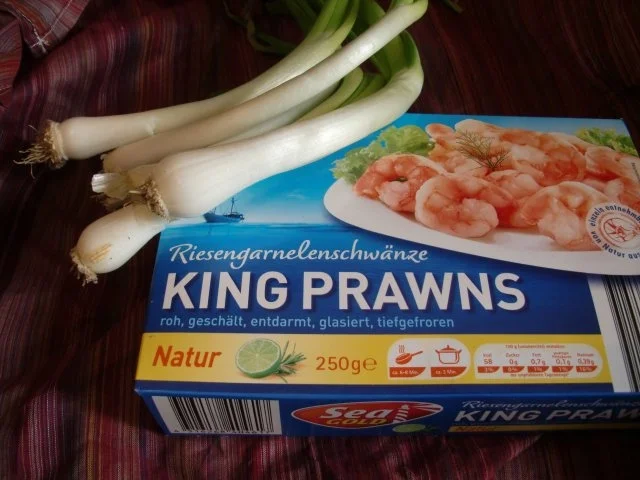 Garnelen mit Frühlingszwiebeln - Rezept - Bild Nr. 2