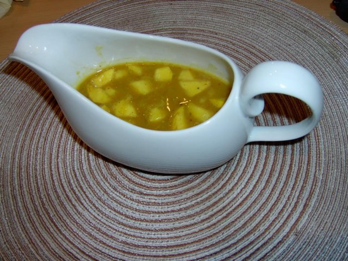 Apfel-Mango-Curry-Sauce - Rezept