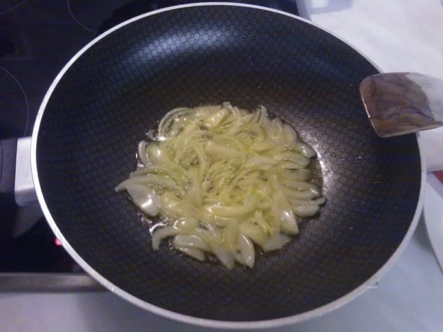 Rezept: Champignon-Gemüse-Pfanne auf Reisbett Bild Nr. 5 Champignon-Gemüse-Pfanne auf Reisbett - Rezept - Bild Nr. 5