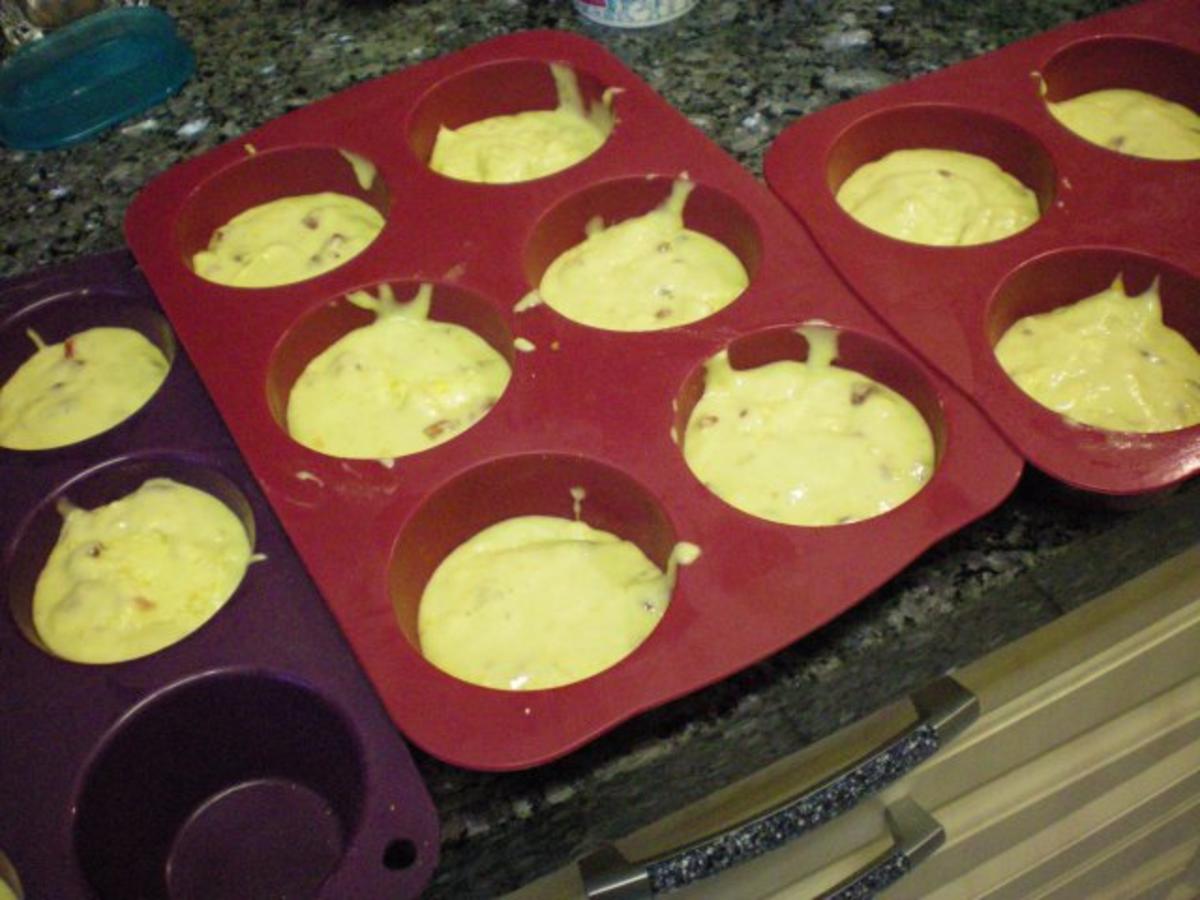 Muffins mit Granatapfelkernen - Rezept - Bild Nr. 2