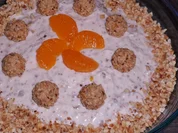 Dessert: Amarettini-Haselnuss-Schichtcreme mit Mandarinen - Rezept
