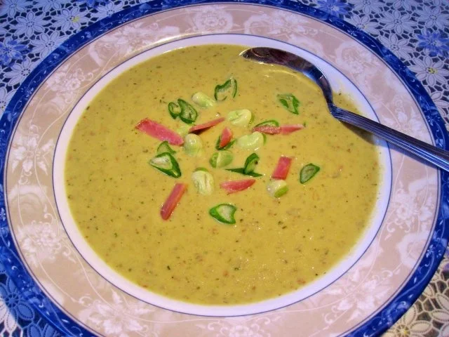 Rezept: Dicke Bohnen - Cremesuppe Dicke Bohnen - Cremesuppe - Rezept