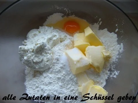 Basis Teig für Quiche Lorraine, Zwiebelkuchen oder andere Gemüsekuchen - Rezept - Bild Nr. 2